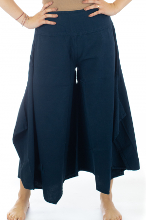 Pantaloni Petal Tips - Albastru Prafuit [1]