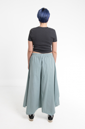 Pantaloni Petal Tips - Albastru Prafuit [4]