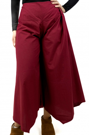 Pantaloni Petal Tips - Albastru Prafuit [0]