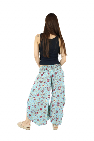 Pantaloni Petal Tips din material fluid - Model 3 [4]