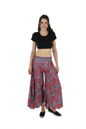 Pantaloni Petal Tips din material fluid - Model 51 [1]