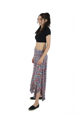 Pantaloni Petal Tips din material fluid - Model 57 [4]