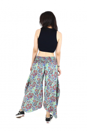 Pantaloni Petal Tips din material fluid - Model 60 [3]