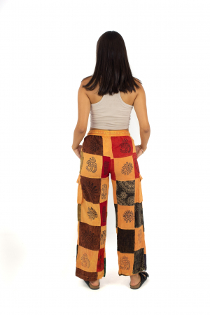 Pantaloni tip Cargo cu patch - Multicolor - Surpriza [15]