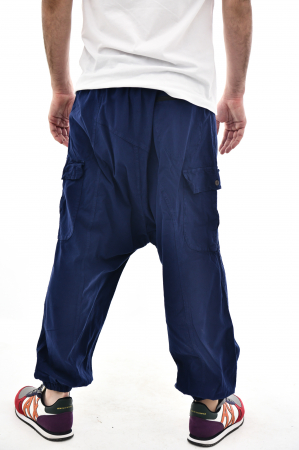 Pantaloni tip salvar cu nasturi - Verde [4]