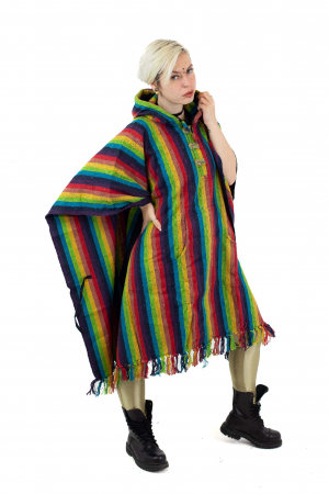 Poncho lung gheri - Rainbow [1]