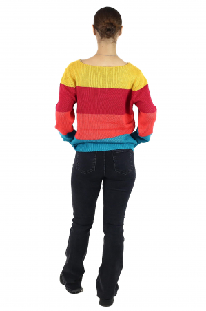 Pulover tricotat - Multicolor [3]