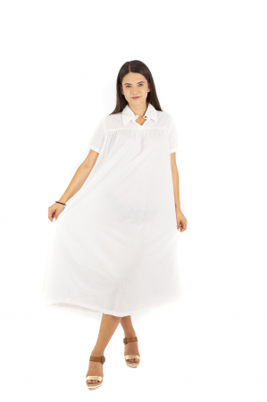 Îmbrăcăminte - Rochie midi cu doua buzunare laterale - Negru