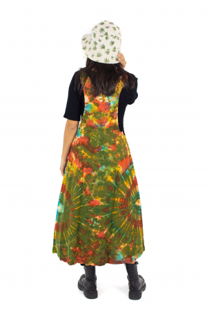 Rochie tip sarafan Tie Dye - Verde [2]