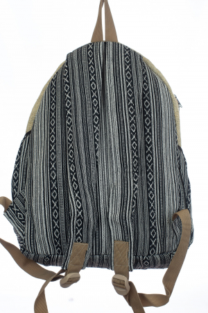 Rucsac din canepa si bumbac - Budha Stripes [4]