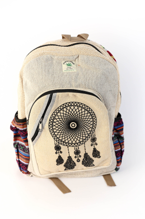 RUCSACURI - Rucsac din canepa si bumbac - DREAMCATCHER