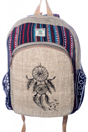 Rucsac din canepa si bumbac - DREAMCATCHER [0]