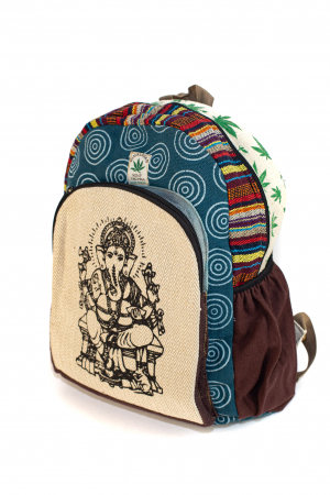 Rucsac din canepa si bumbac - Ganesha 2 [1]