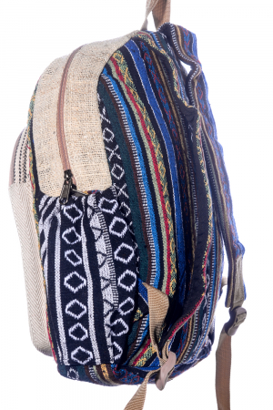 Rucsac din canepa si bumbac - I Love Books & Coffee 7 [2]