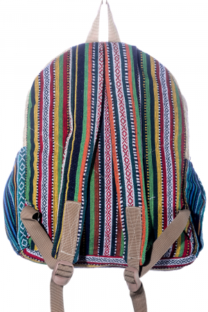 Rucsac din canepa si bumbac - I Love Travel 2 [3]