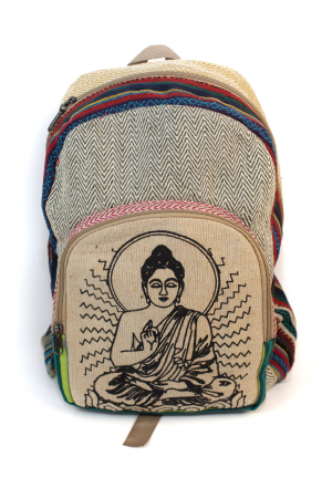 Rucsac din canepa si bumbac - Buddha Dharma [0]