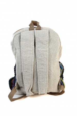 Rucsac Mare din Canepa si Bumbac cu Print - Tree of Life [2]