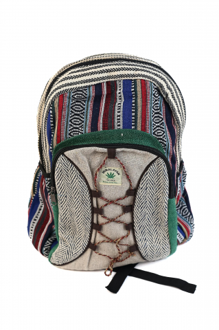 Rucsacuri Mari - Rucsac Mare din canepa si bumbac - Model 213