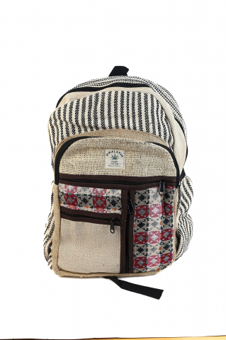 Rucsacuri Mari - Rucsac Mare din canepa si bumbac - Model 231