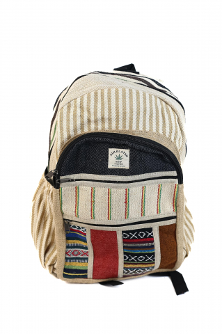Rucsacuri Mari - Rucsac Mare din canepa si bumbac - Model 243