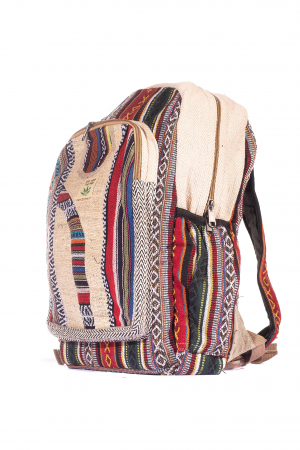 Rucsac Mare Unicat din canepa si bumbac - Model 259 [1]