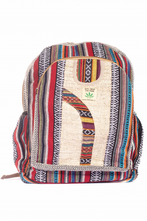 Rucsac Mare Unicat din canepa si bumbac - Model 260 [0]