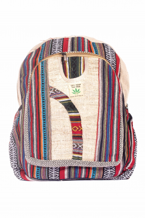 Rucsac Mare Unicat din canepa si bumbac - Model 263 [0]