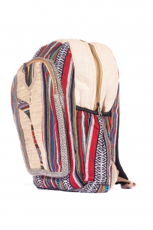 Rucsac Mare Unicat din canepa si bumbac - Model 263 [1]