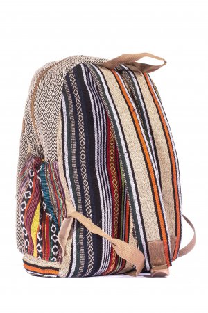 Rucsac Mare Unicat din canepa si bumbac - Model 265 [2]