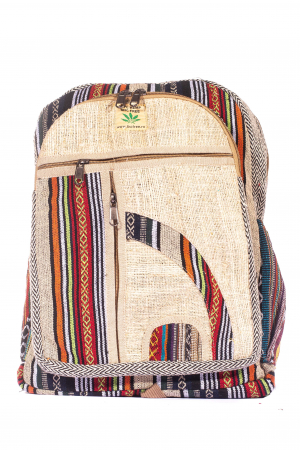 Rucsac Mare Unicat din canepa si bumbac - Model 265 [0]