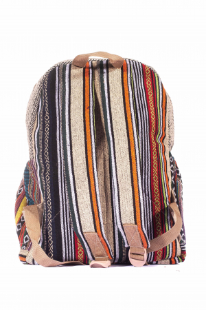 Rucsac Mare Unicat din canepa si bumbac - Model 265 [3]