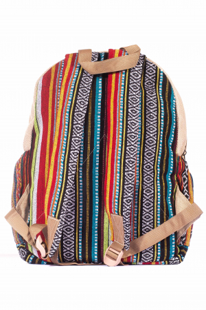 Rucsac Mare Unicat din canepa si bumbac - Model 267 [3]