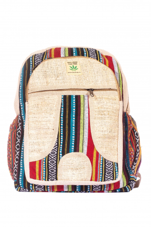 Rucsacuri Mari - Rucsac Mare Unicat din canepa si bumbac - Model 267