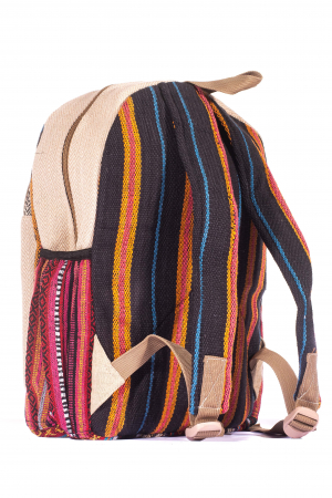Rucsac Mare Unicat din canepa si bumbac - Model 268 [2]