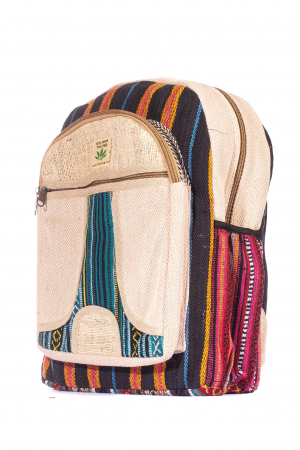Rucsac Mare Unicat din canepa si bumbac - Model 268 [1]