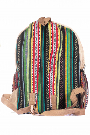 Rucsac Mare Unicat din canepa si bumbac - Model 269 [3]