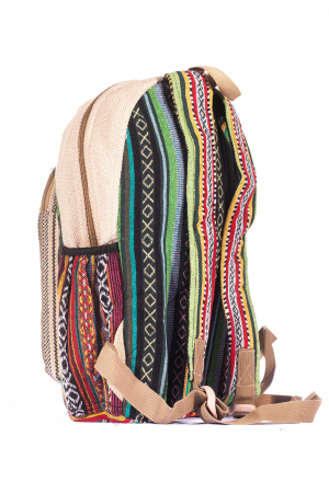 Rucsac Mare Unicat din canepa si bumbac - Model 269 [2]