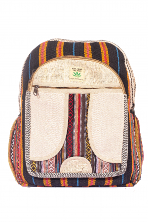 Rucsacuri Mari - Rucsac Mare Unicat din canepa si bumbac - Model 271