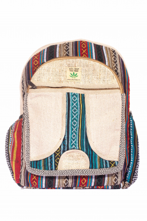 Rucsacuri Mari - Rucsac Mare Unicat din canepa si bumbac - Model 272