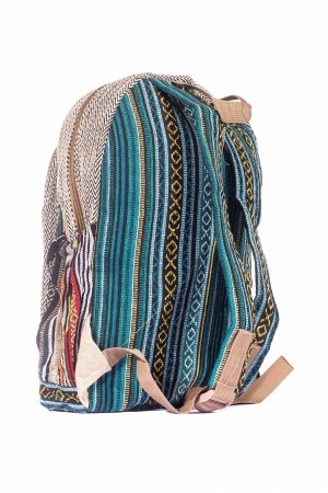 Rucsac Mare Unicat din canepa si bumbac - Model 276 [2]