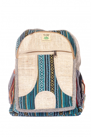 Rucsacuri Mari - Rucsac Mare Unicat din canepa si bumbac - Model 276