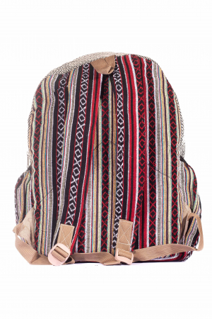 Rucsac Mare Unicat din canepa si bumbac - Model 286 [3]