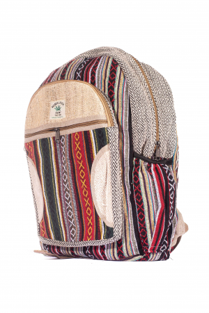 Rucsac Mare Unicat din canepa si bumbac - Model 286 [1]