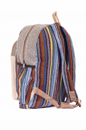 Rucsac Mare Unicat din canepa si bumbac - Model 289 [2]