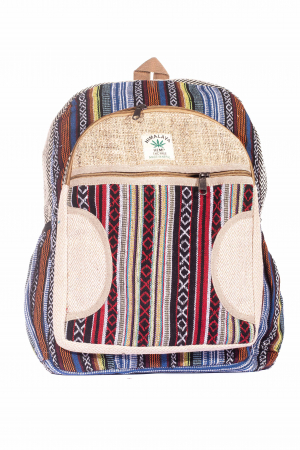 Rucsac Mare Unicat din canepa si bumbac - Model 289 [0]