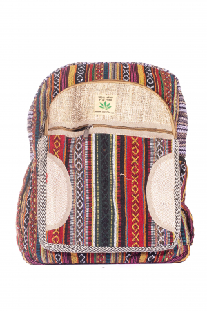 Rucsacuri Mari - Rucsac Mare Unicat din canepa si bumbac - Model 290