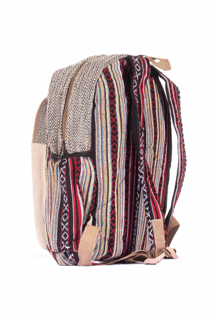 Rucsac Mare Unicat din canepa si bumbac - Model 292 [2]