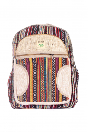 Rucsac Mare Unicat din canepa si bumbac - Model 292 [0]