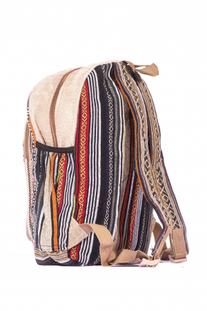 Rucsac Mare Unicat din canepa si bumbac - Model 293 [2]