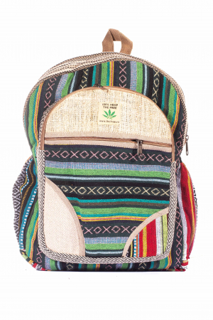 Rucsacuri Mari - Rucsac Mare Unicat din canepa si bumbac - Model 298